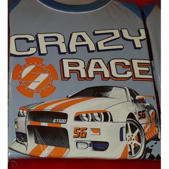 Pyžamko "Auto crazy race"
