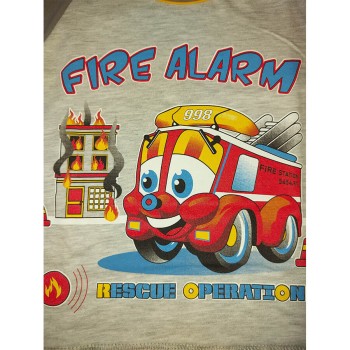 Pyžamko "Auto hasičské auto"