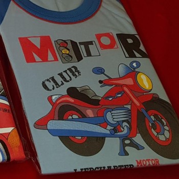 Pyžamko "Motorka motor club"